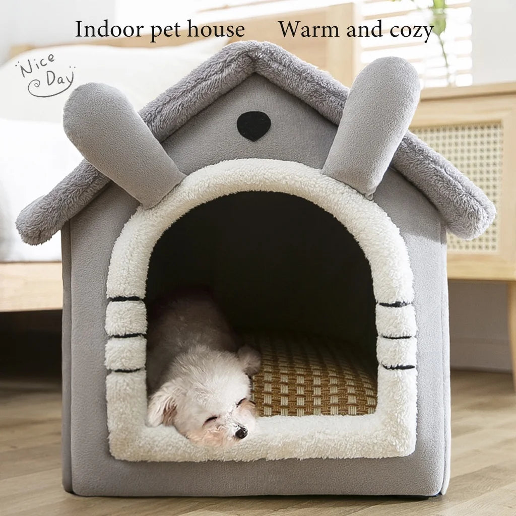 Foldable Pet Sleeping Bed  - removable and washable