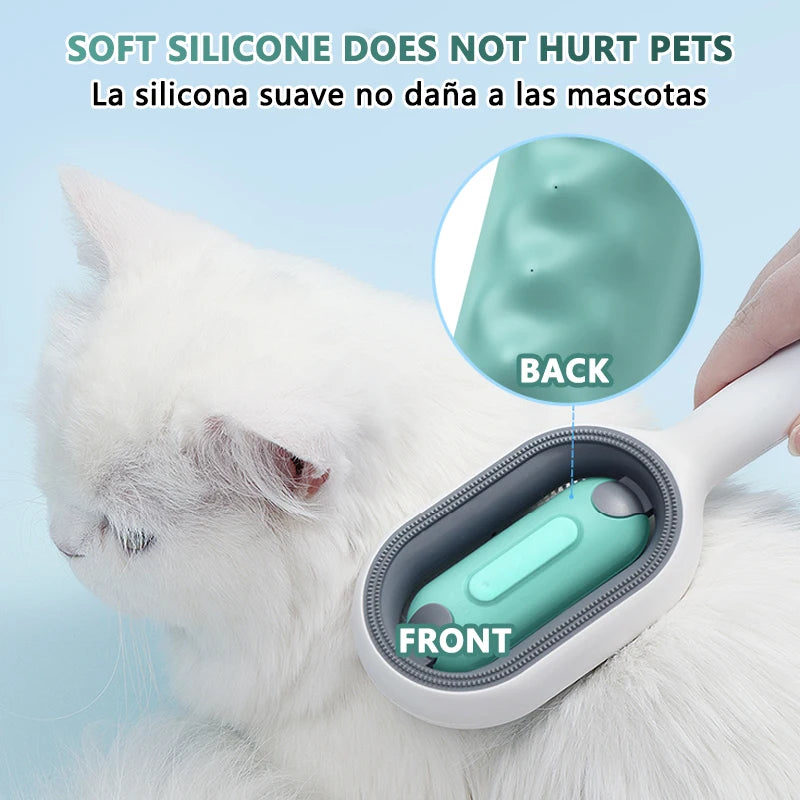 Silicone Brush for Long Hair Dogs and Cats