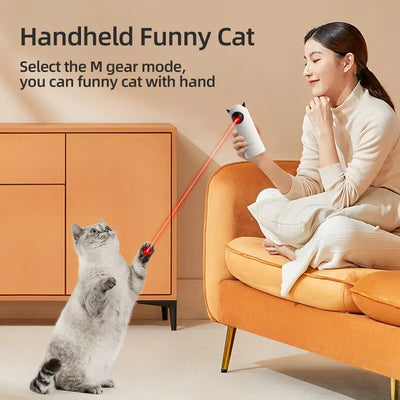 ROJECO Automatic Cat Toys Interactive Smart Teasing Pet