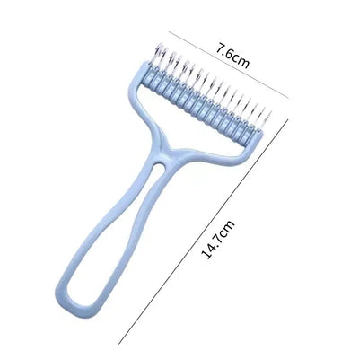 Cat/Dog Brush and Fur Knot Cutter - Pet Hair Removal Comb