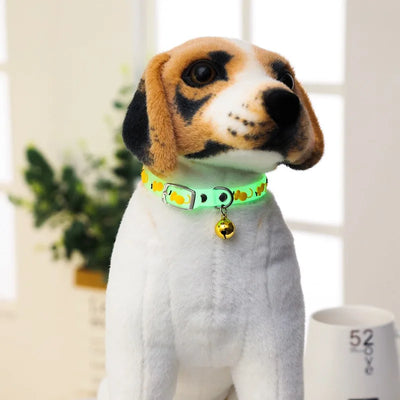 Luminous Cat Necklace Glowing Small Dog Cat Collar