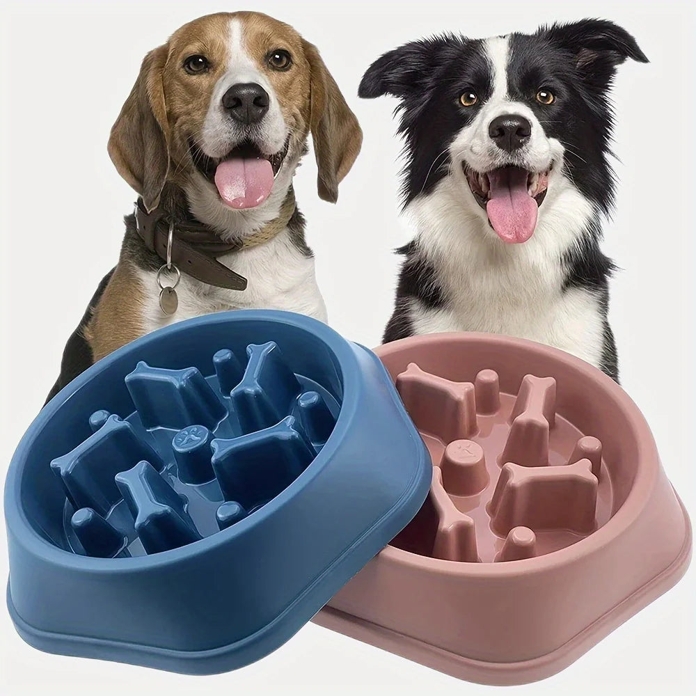 Feeder Non-choking Pet Bowl Anti Slip and Large Capacity