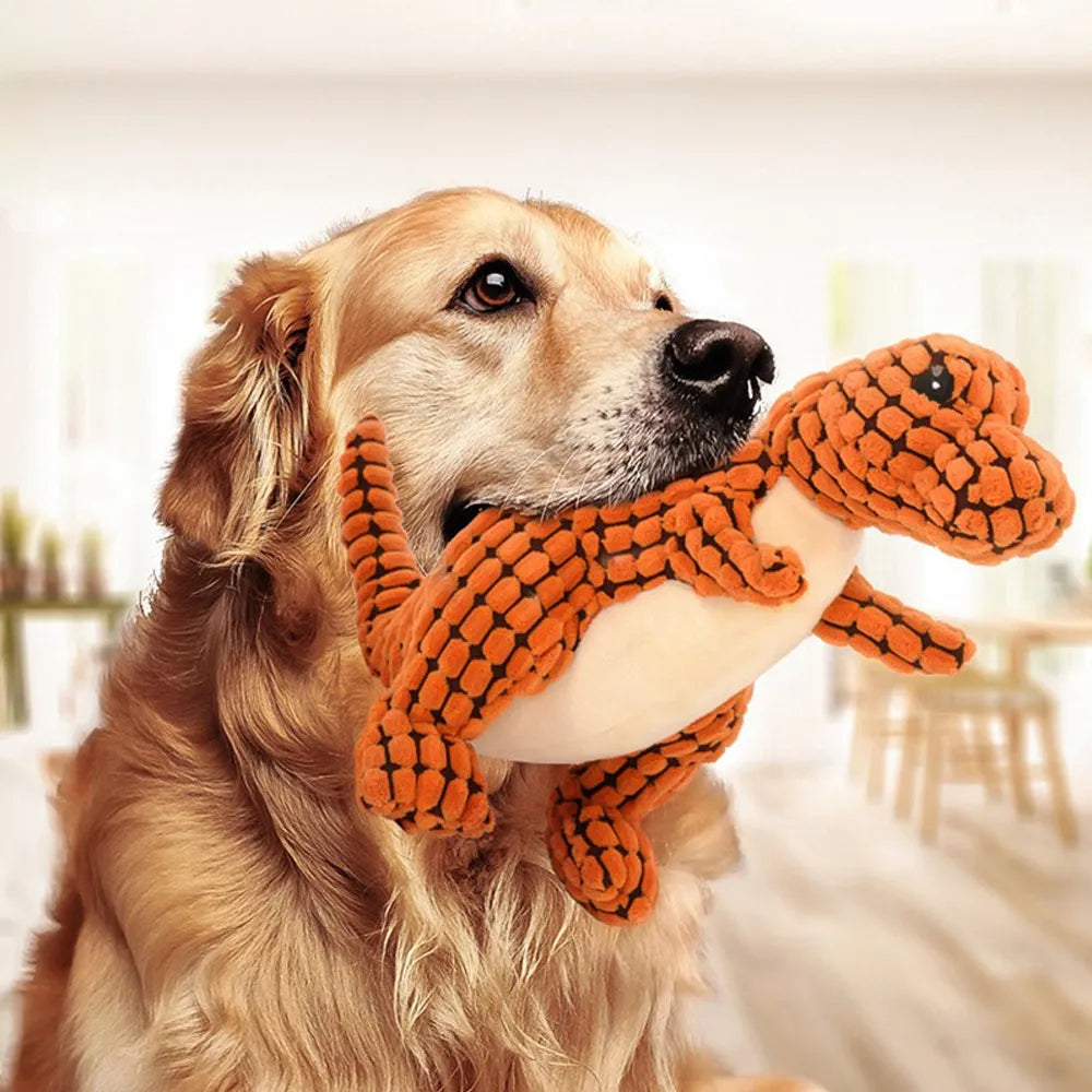 Cats and Dogs Pet Plush Dinosaur Toys Interactive Dog