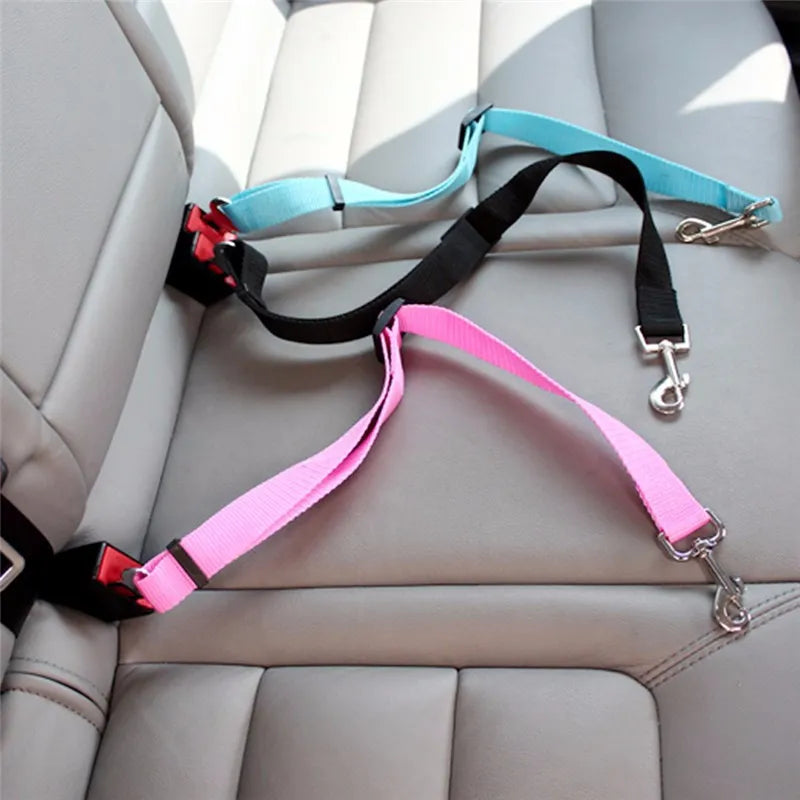 Dog Car Seat Belt Safety Protector Travel Pets Accessories