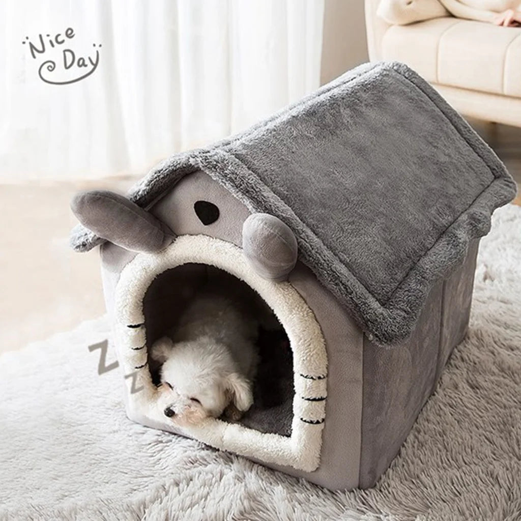 Foldable Pet Sleeping Bed  - removable and washable