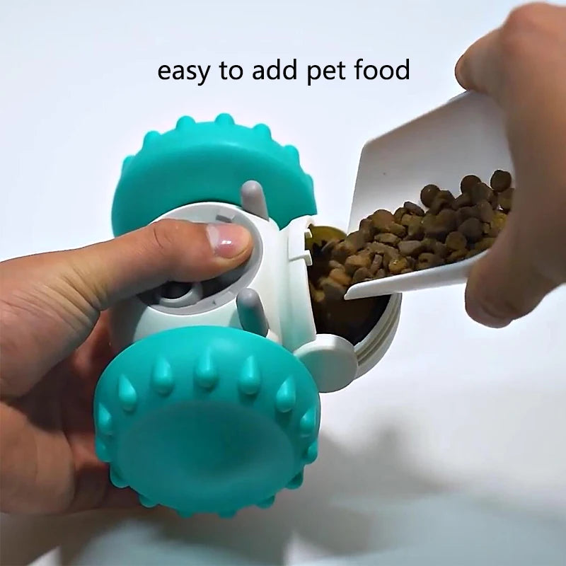 Dog Food Toys Pet Puzzle Interactive Tumbler Balance Car