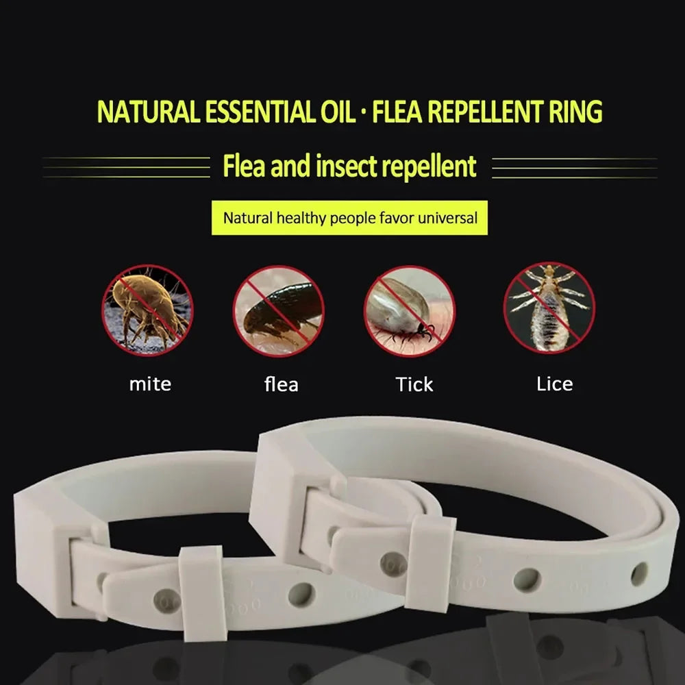 Anti Flea/Tick Collar For Cats and Small Dogs - Anti-parasitic for 8 Months