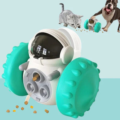 Dog Food Toys Pet Puzzle Interactive Tumbler Balance Car